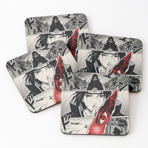 Item preview, Crimson Eye Awakening – Manga Collage Art designed and sold by PosterFuel.