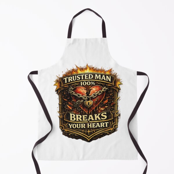 Item preview, The Trusted Man Breaks Your Heart designed and sold by Combat Skies.