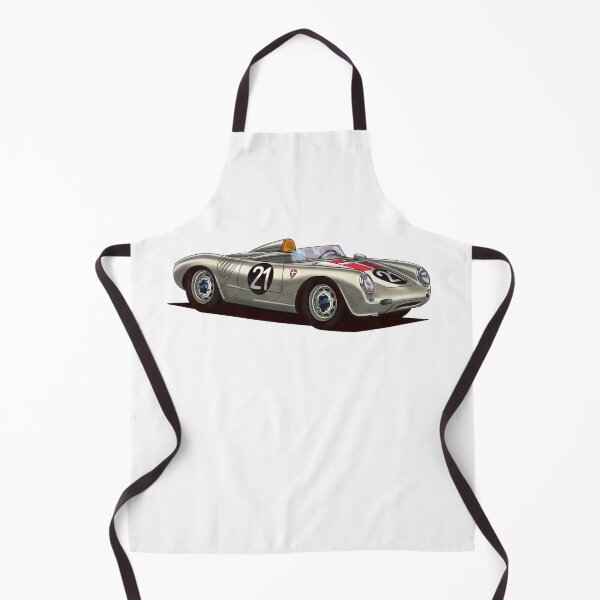 Item preview, Exclusive drawing legendary germany red racing car 550A Spyder with air cooled engine engine designed and sold by Cars23.