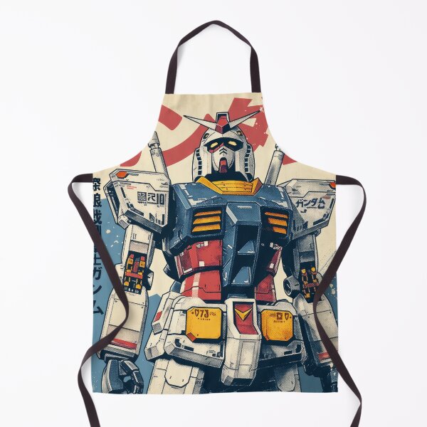 Item preview, RX-780-2 Gundam Retro Poster designed and sold by AnimeArsenalPrints.