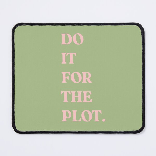 Item preview, Do It For The Plot Retro Motivational Typography Aesthetic Wall Print Art designed and sold by Just A Girly.