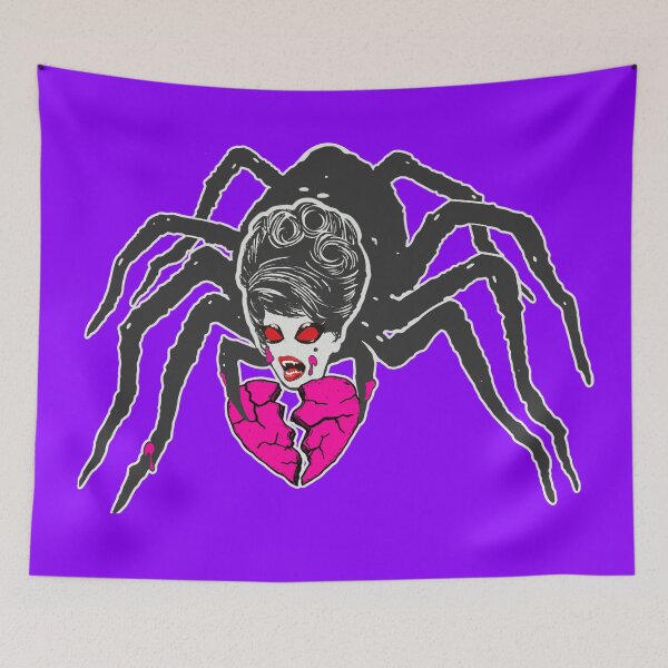Item preview, Spider Lady Hates Love designed and sold by SparklefilthStudios.
