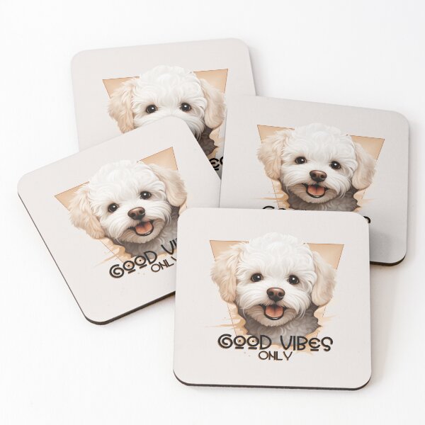 Item preview, Happy Dog Bichon Frise designed and sold by VD.