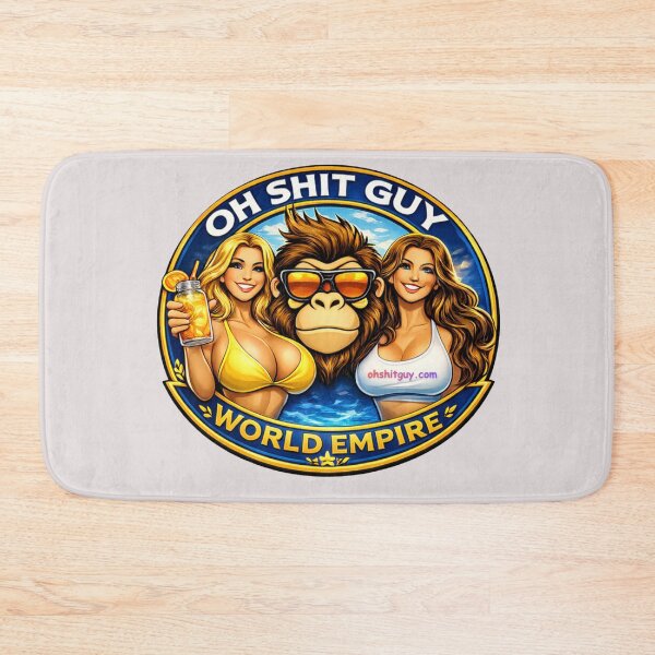 Item preview, Oh Shit Guy World Empire – OSID Monkey Crest designed and sold by 131Mayhem.