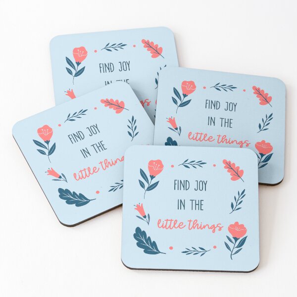 Item preview, Find Joy in the Little Things Living Simple designed and sold by Sachie's Studio.