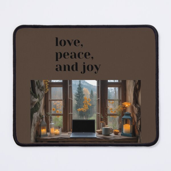 Item preview, Love, Peace and joy - Cozy Autumn Vibes designed and sold by SparkThreadz.