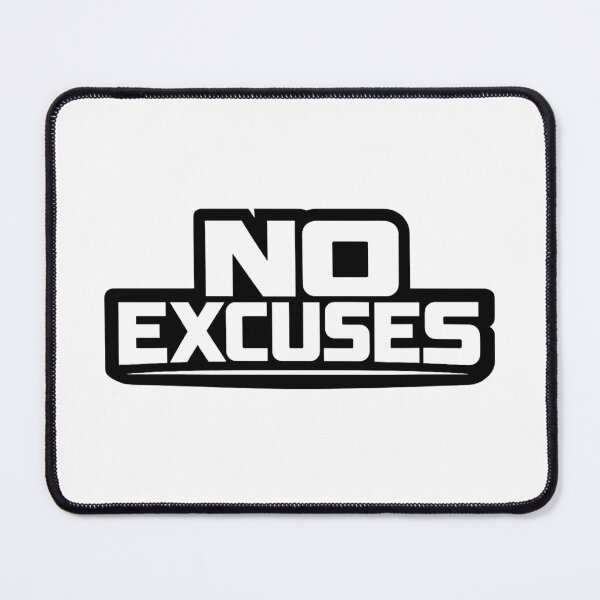Item preview, No Excuses Motivational T-Shirt | Discipline Mindset designed and sold by Combat Skies.