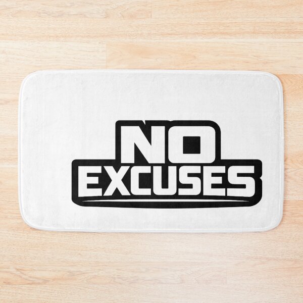 Item preview, No Excuses Motivational T-Shirt | Discipline Mindset designed and sold by Combat Skies.