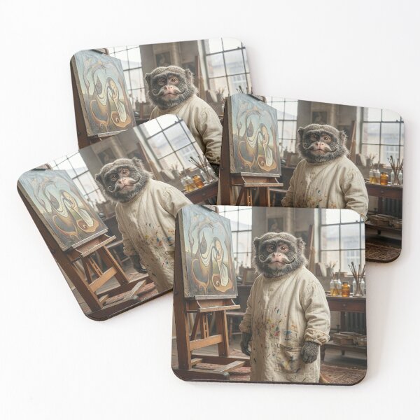 Item preview, Emperor Tamarin Monkey is Surrealist Master  designed and sold by Tridentulus.
