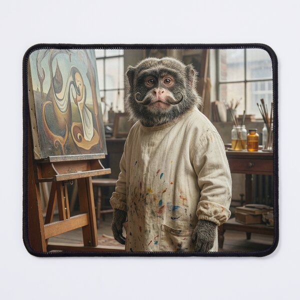 Item preview, Emperor Tamarin Monkey is Surrealist Master designed and sold by Tridentulus.