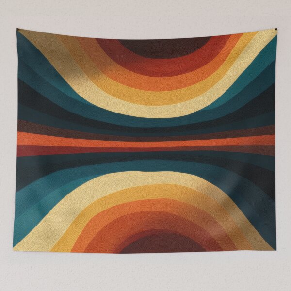 Item preview, Abstract wave of blended colors designed and sold by anytka.