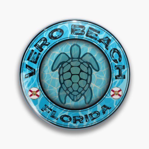 Item preview, Vero Beach Florida sea turtle vintage designed and sold by studioss76.