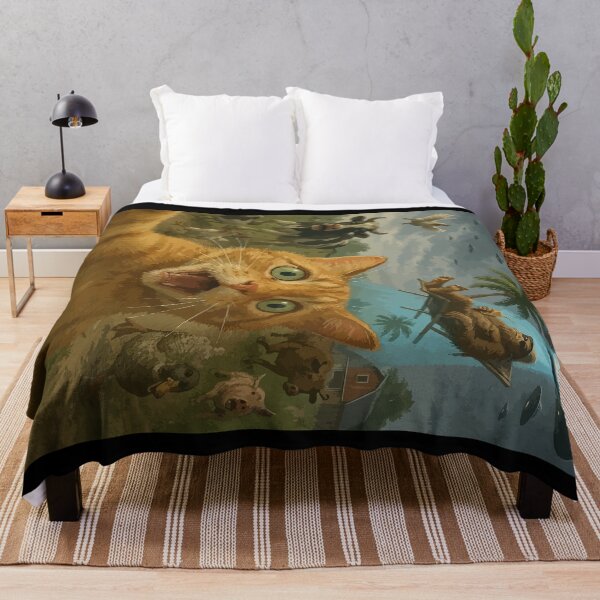 Item preview, Cat Selfie UFO Bigfoot Sasquatch Farm designed and sold by TomFrontierArt.
