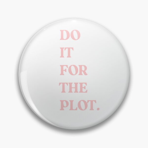 Item preview, Do It For The Plot Retro Motivational Typography Aesthetic Wall Print Art designed and sold by Just A Girly.