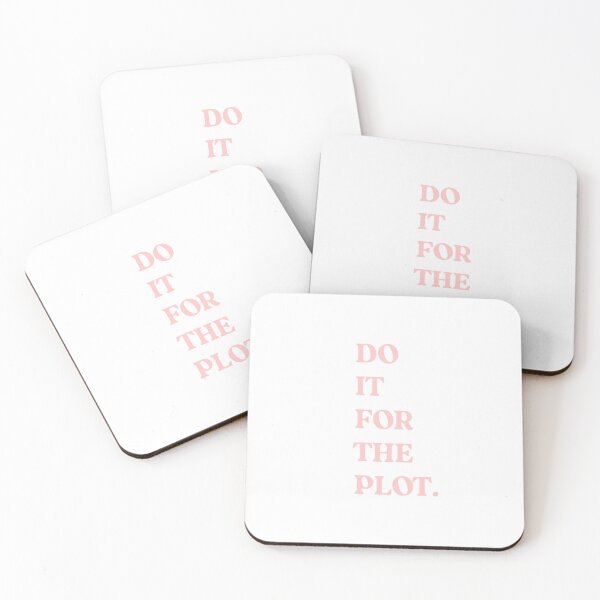 Item preview, Do It For The Plot Retro Motivational Typography Aesthetic Wall Print Art designed and sold by Just A Girly.