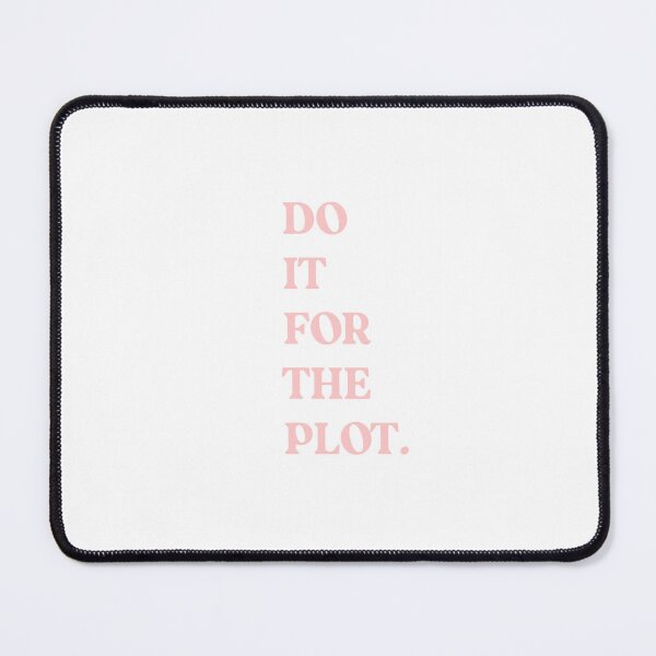 Item preview, Do It For The Plot Retro Motivational Typography Aesthetic Wall Print Art designed and sold by Just A Girly.