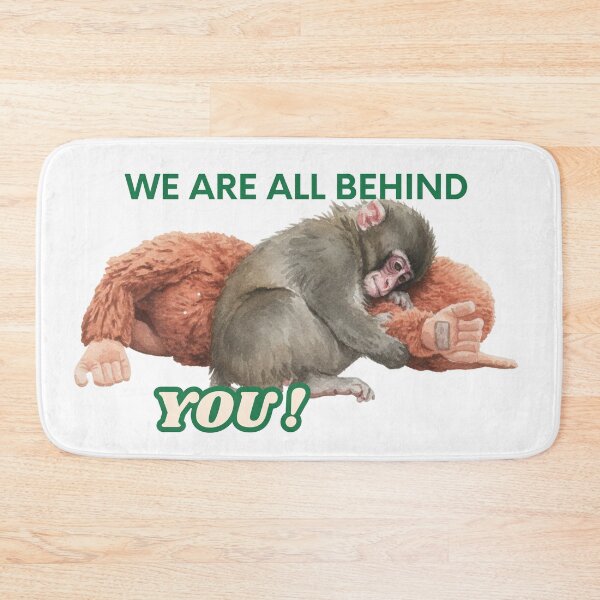 Item preview, Solidarity Bond: Community Support for Orphan Baby Monkey designed and sold by DragonPrint.