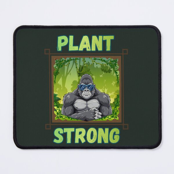 Item preview, Plant-Strong Gorilla designed and sold by Nightshade Pixie Creations.
