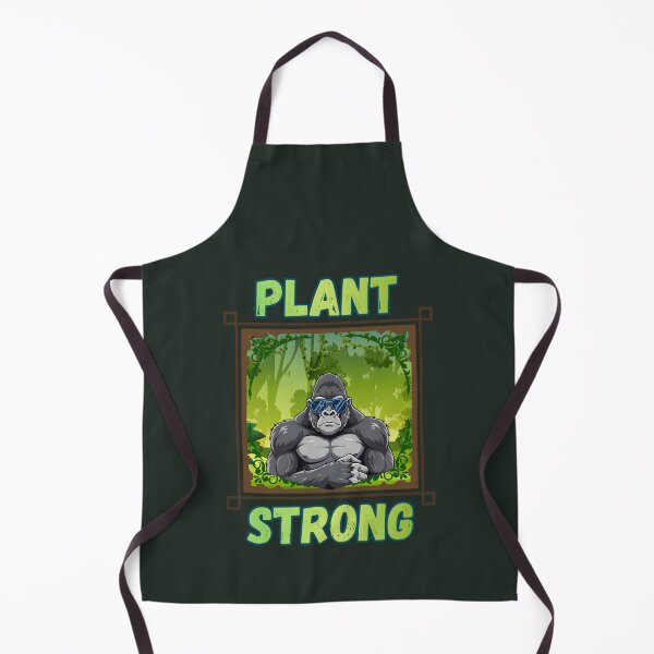 Item preview, Plant-Strong Gorilla designed and sold by Nightshade Pixie Creations.