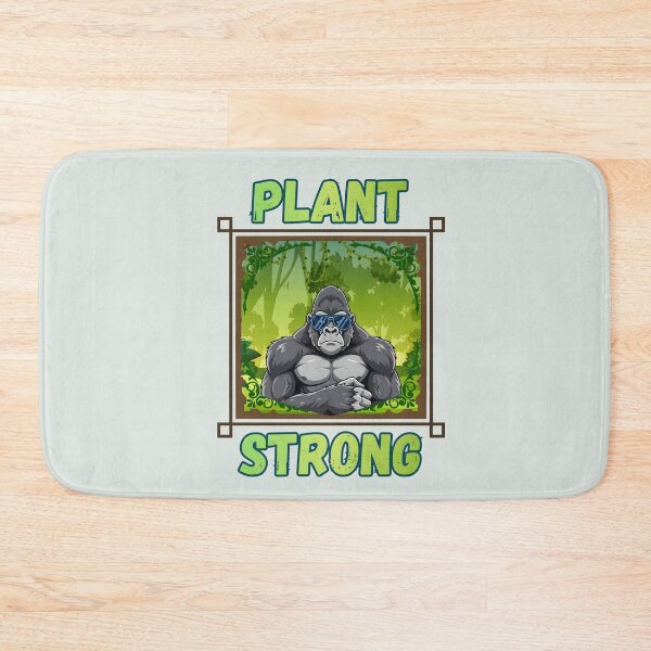 Item preview, Plant-Strong Gorilla designed and sold by Nightshade Pixie Creations.