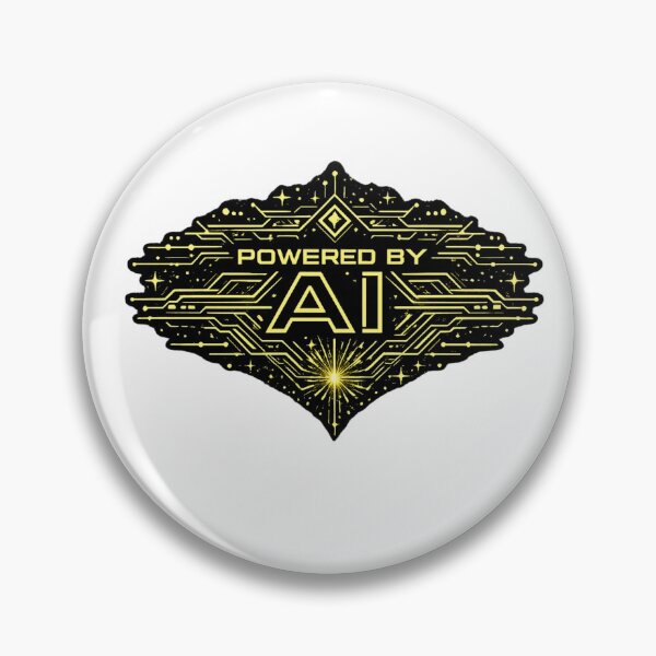 Item preview, Powered By AI T-Shirt | Futuristic Technology Streetwear Design designed and sold by Combat Skies.