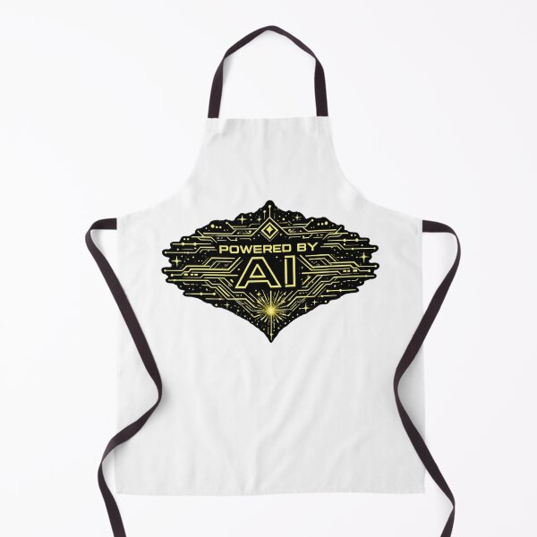 Item preview, Powered By AI T-Shirt | Futuristic Technology Streetwear Design designed and sold by Combat Skies.