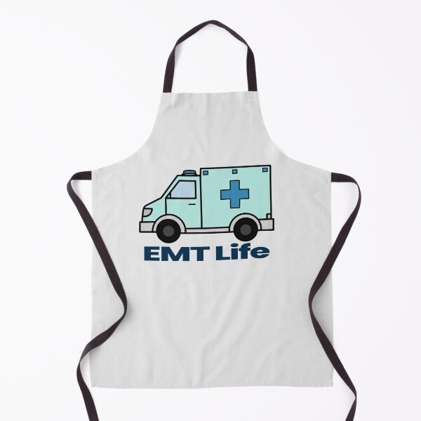 Item preview, EMT Life Ambulance Illustration – First Responder Gift designed and sold by Still Learning Days.