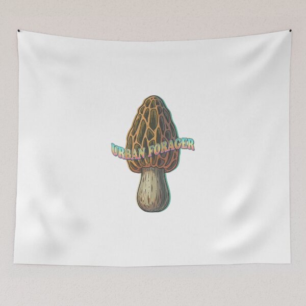 Item preview, Urban Forager Vintage Morel Mushroom Art designed and sold by mergmart.