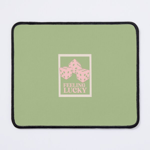 Item preview, Feeling Lucky Retro Pink Dice Vintage Casino Aesthetic Wall Print Art designed and sold by Just A Girly.