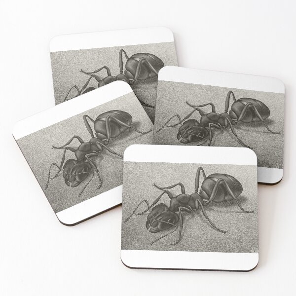 Item preview, M.C. Escher, Ant, Graphic Print, Surreal Art designed and sold by Artistic Gift Print.