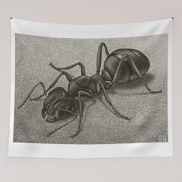 Item preview, M.C. Escher, Ant, Graphic Print, Surreal Art designed and sold by Artistic Gift Print.