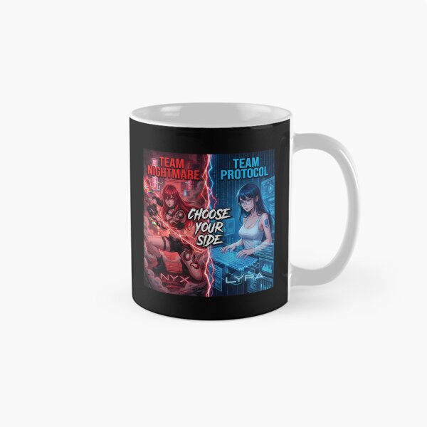 Item preview, Nyx vs Lyra: Cyberpunk Anime Crossover designed and sold by Ahmed-G-Designs.