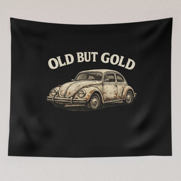 Item preview, Old but Gold Vintage Classic Car designed and sold by PrintHorizonD.