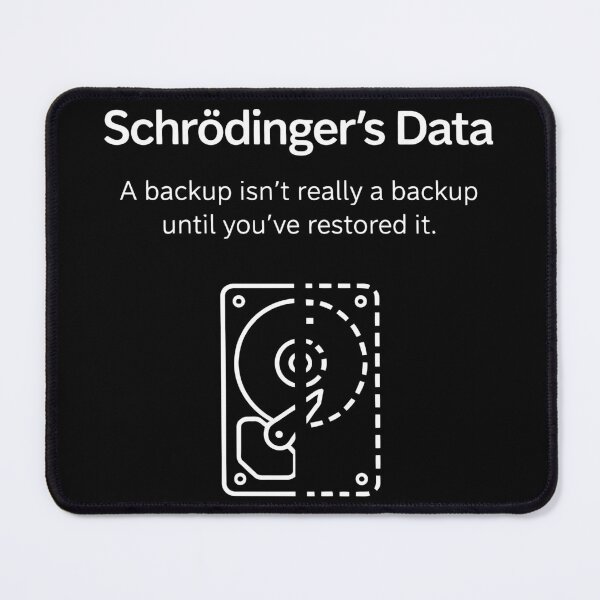 Item preview, Schrodinger's Data designed and sold by OffensiveFun.