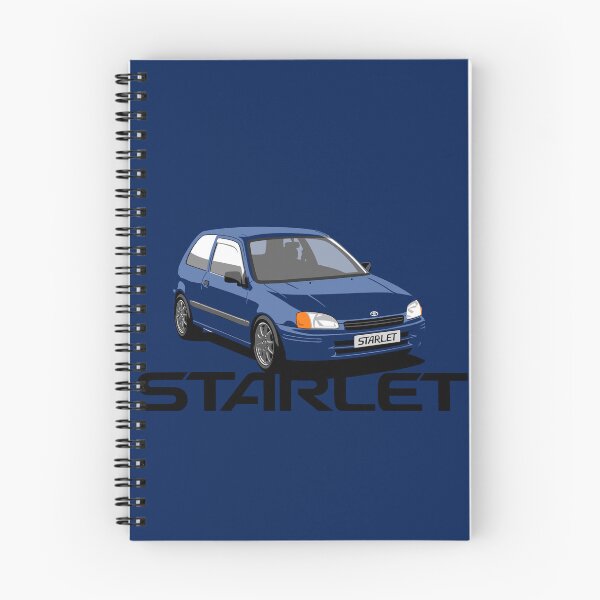 Item preview, EP91 Toyota Starlet Poster Design 2 (Blue) designed and sold by Celica_4_eyes.