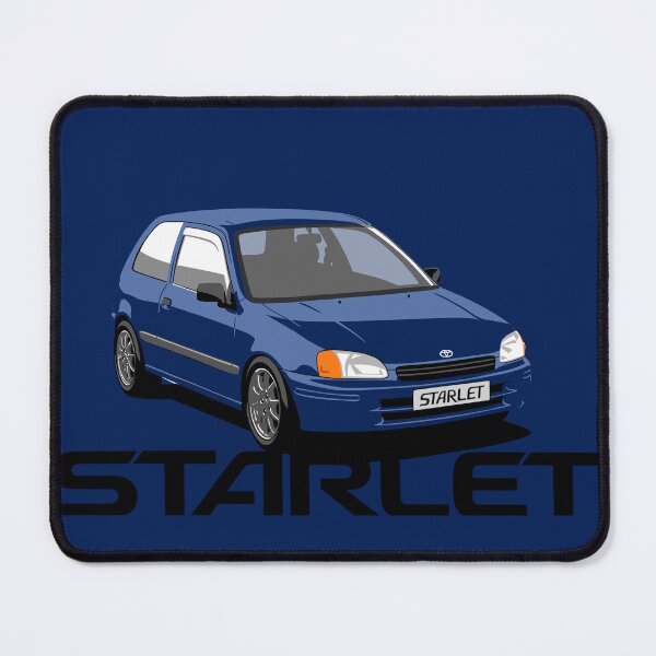 Item preview, EP91 Toyota Starlet Poster Design 2 (Blue) designed and sold by Celica_4_eyes.