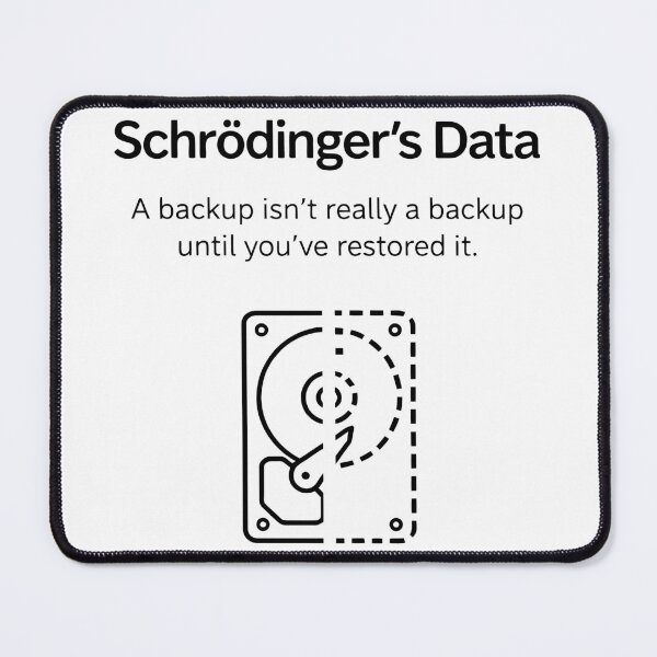 Item preview, Schrodinger's Data designed and sold by OffensiveFun.