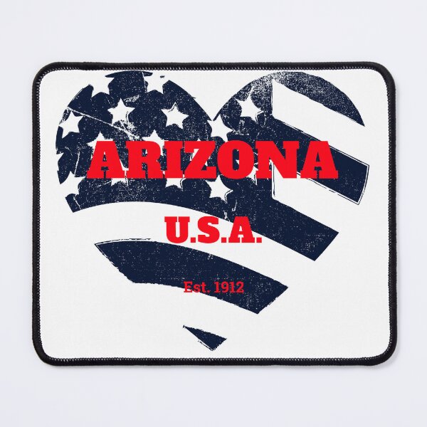 Item preview, Arizona Patriotic Flag Heart designed and sold by ArtistryAlch.