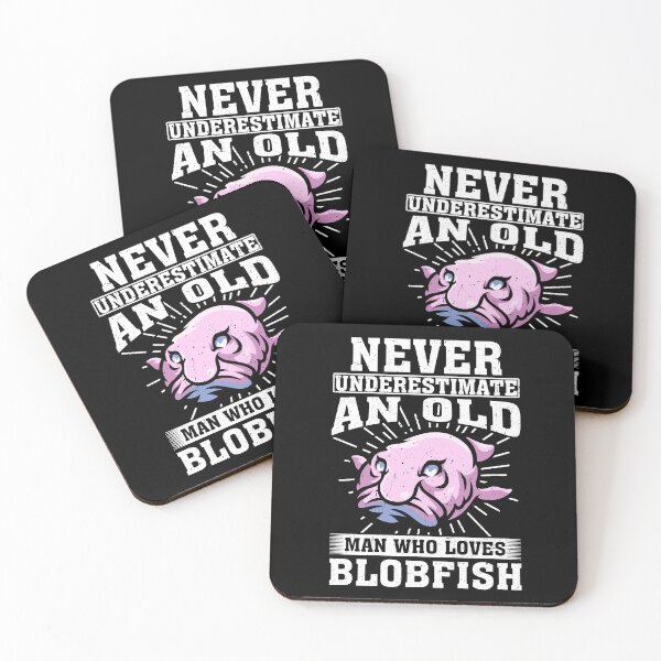 Item preview, Never Underestimate An Old Man Who Loves Blobfish designed and sold by CosmoKitsch.