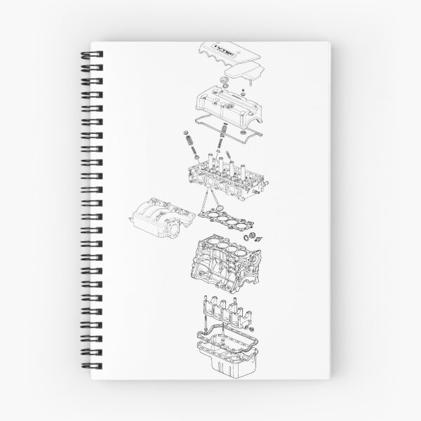Item preview, K20A Engine Design Simple 1 designed and sold by Celica_4_eyes.