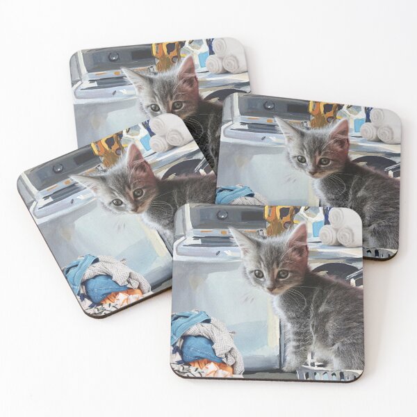 Item preview, Laundry Cat designed and sold by pulse_retail.