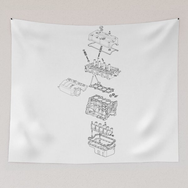 Item preview, K20A Engine Design Simple 2 designed and sold by Celica_4_eyes.