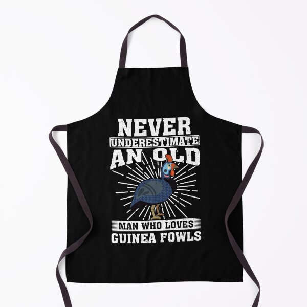 Item preview, Never Underestimate An Old Man Who Loves Guinea Fowls designed and sold by CosmoKitsch.