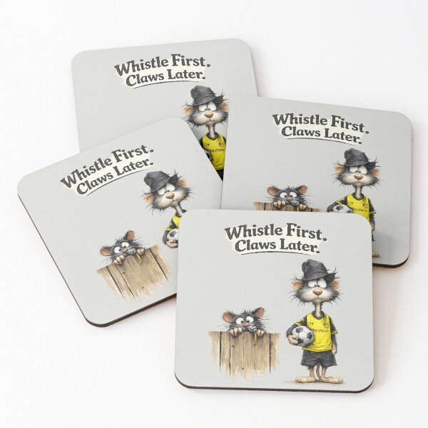 Item preview, Whistle first. Claws later. Funny art . designed and sold by Natart1004.