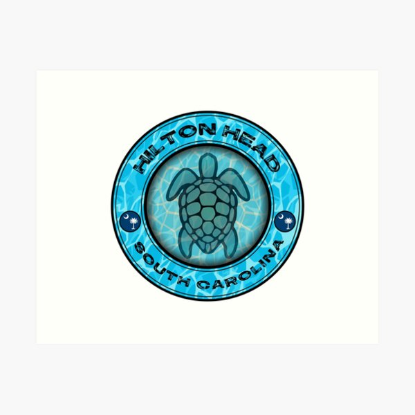 Item preview, Hilton Head Island South Carolina sea turtle vintage designed and sold by studioss76.
