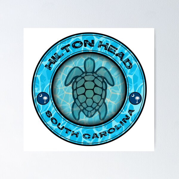 Item preview, Hilton Head Island South Carolina sea turtle vintage designed and sold by studioss76.