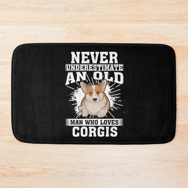 Item preview, Never Underestimate An Old Man Who Loves Corgis designed and sold by CosmoKitsch.