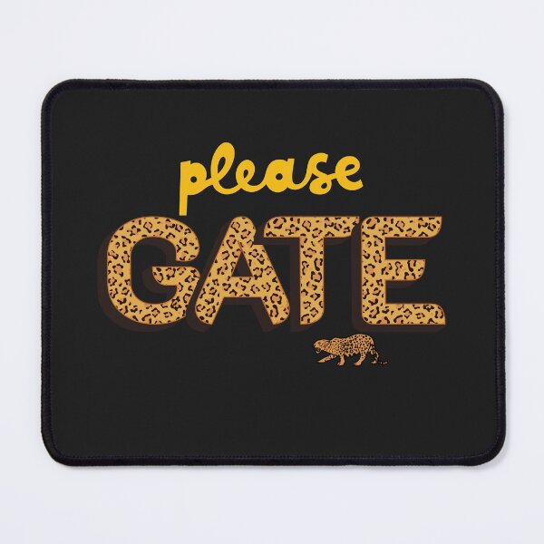 Item preview, Please Gate – Leopard Print Bold Statement Design designed and sold by Aquarius-club.