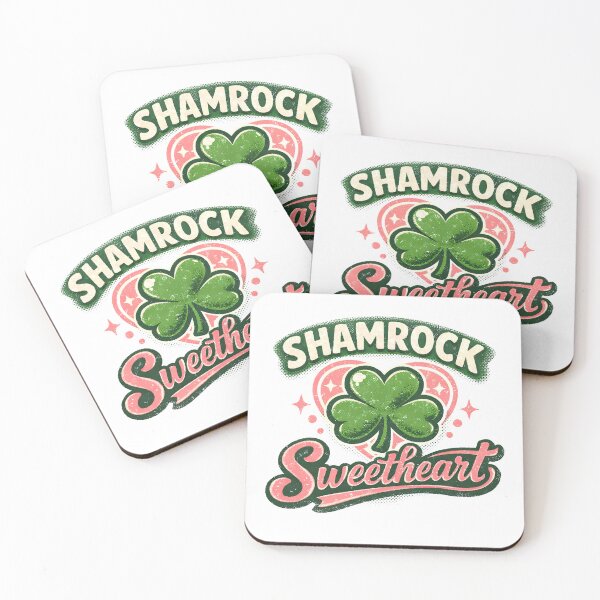 Aperçu de l'œuvre Shamrock Sweetheart Saint Patricks Day créée et vendue par ashofthesouth.