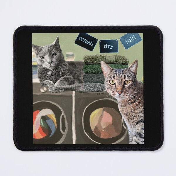 Item preview, Laundry Room Cats designed and sold by pulse_retail.